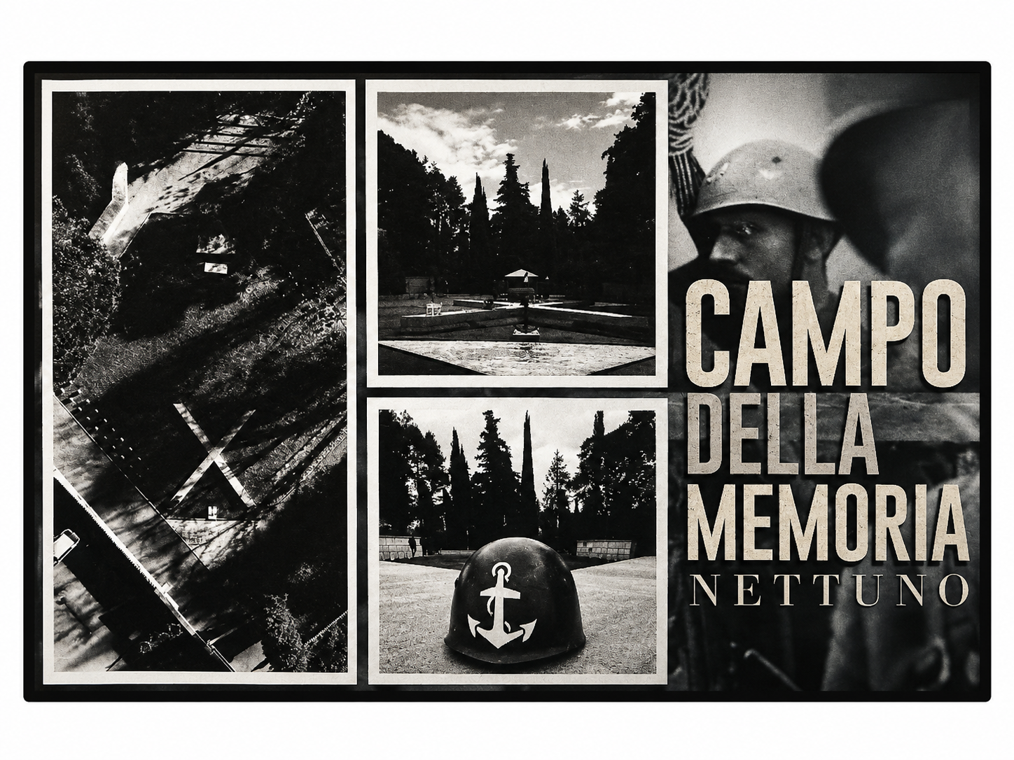 Cartolina Campo della Memoria – Nettuno